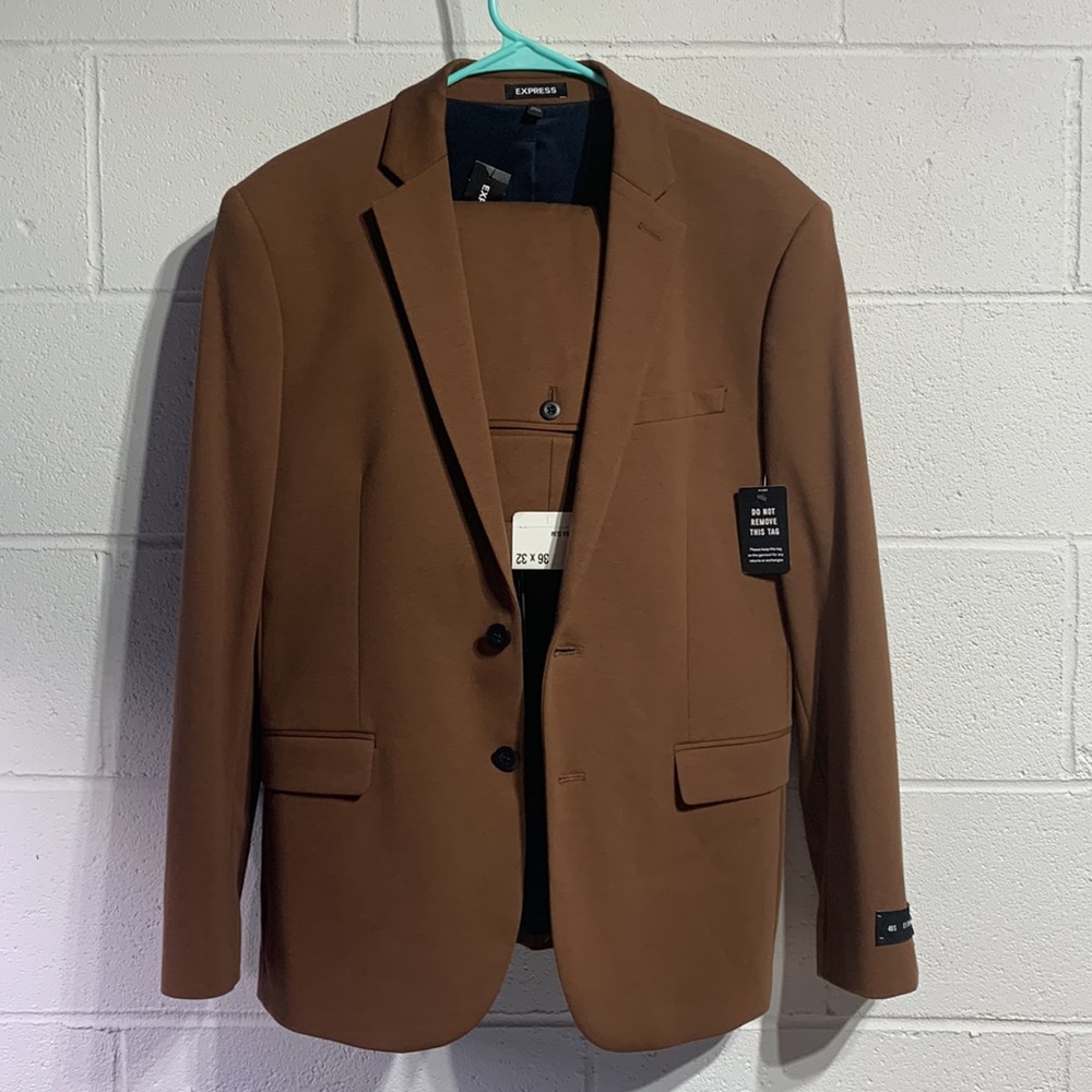 Express Brown Suit